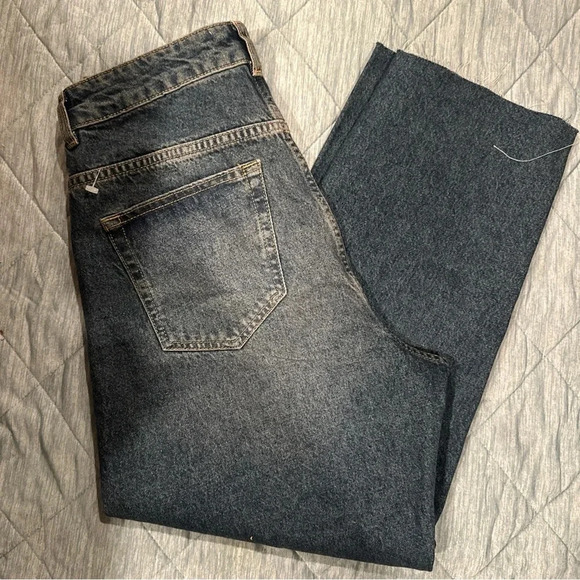 Zara Women’s Jeans blue size 6 wide leg - Picture 3 of 9